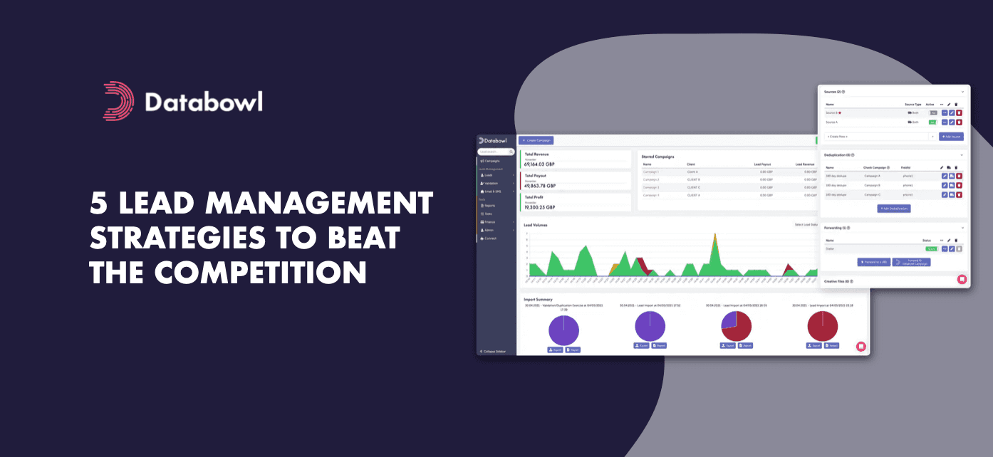 5 Lead Management Strategies To Beat The Competition